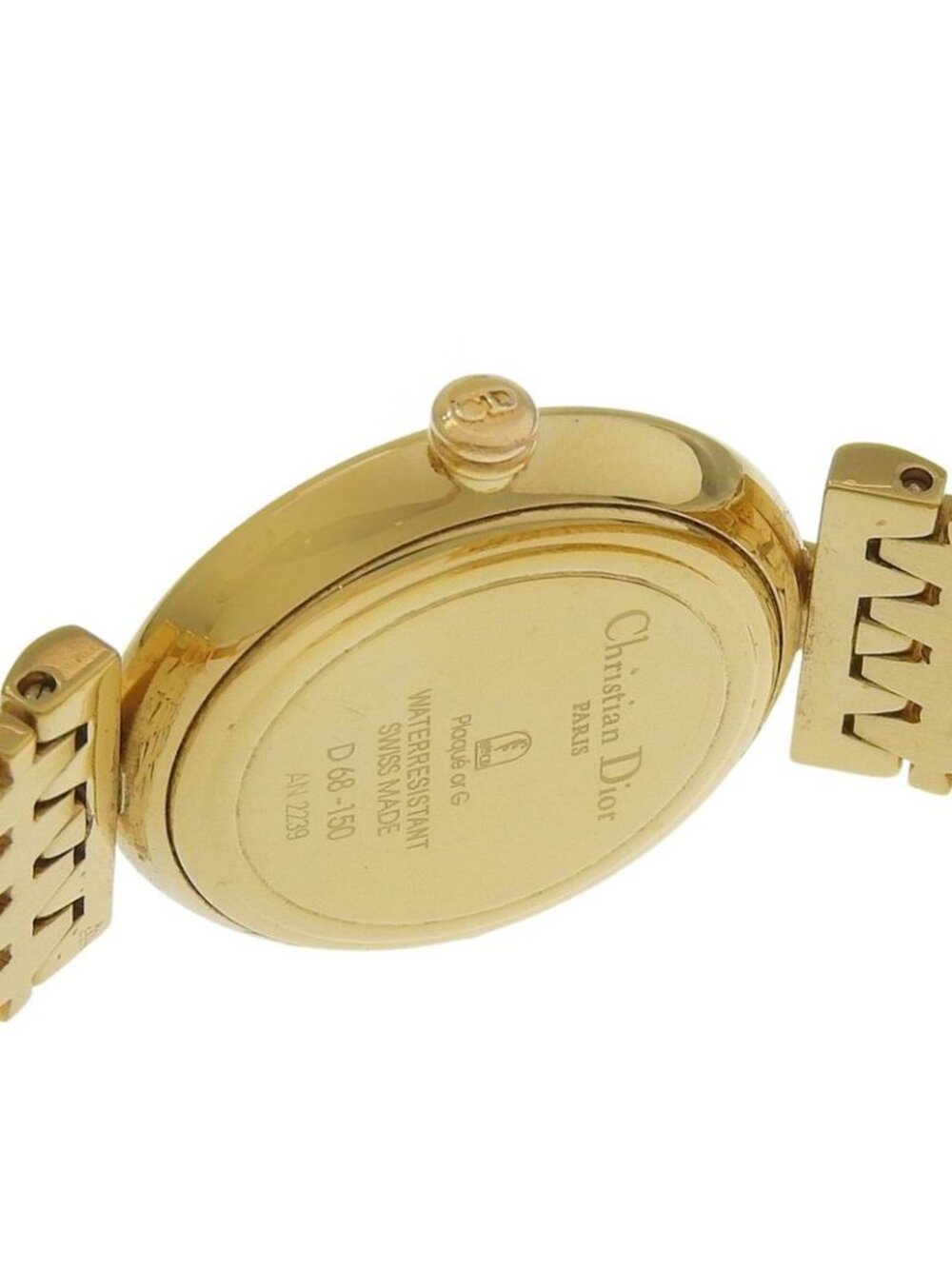 Dior Gold Plated Quartz Analog Display Dial Watch - Picture 6 of 8